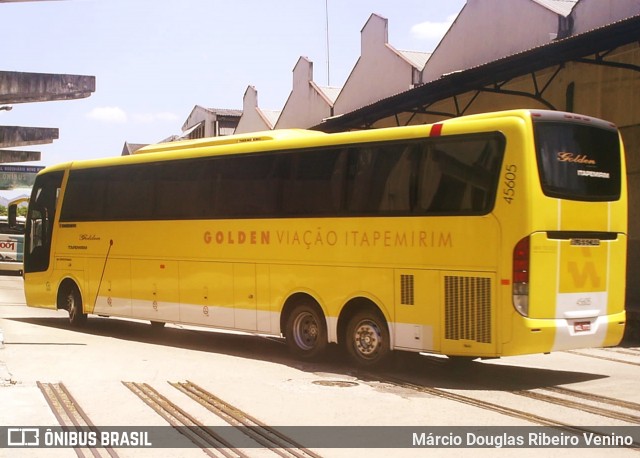 Viação Itapemirim 45605 na cidade de Rio de Janeiro, Rio de Janeiro, Brasil, por Márcio Douglas Ribeiro Venino. Número da foto: #7205812.