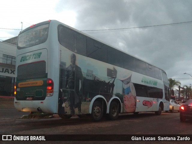 Eucatur - Empresa União Cascavel de Transportes e Turismo 4401 na cidade de Ji-Paraná, Rondônia, Brasil, por Gian Lucas  Santana Zardo. ID da foto: 7209538.