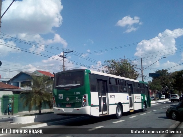 Transunião Transportes 5 6270 na cidade de São Paulo, São Paulo, Brasil, por Rafael Lopes de Oliveira. ID da foto: 7207653.