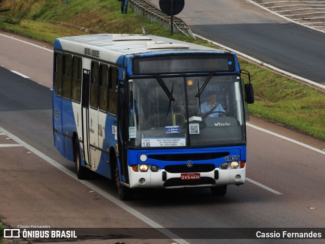 VB Transportes e Turismo 1855 na cidade de Campinas, São Paulo, Brasil, por Cassio Fernandes. ID da foto: 7210321.