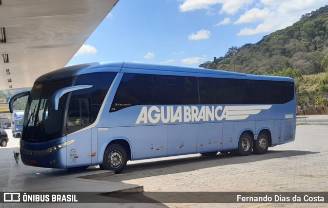 Viação Águia Branca 26920 na cidade de Domingos Martins, Espírito Santo, Brasil, por Fernando Dias da Costa. ID da foto: 7208684.