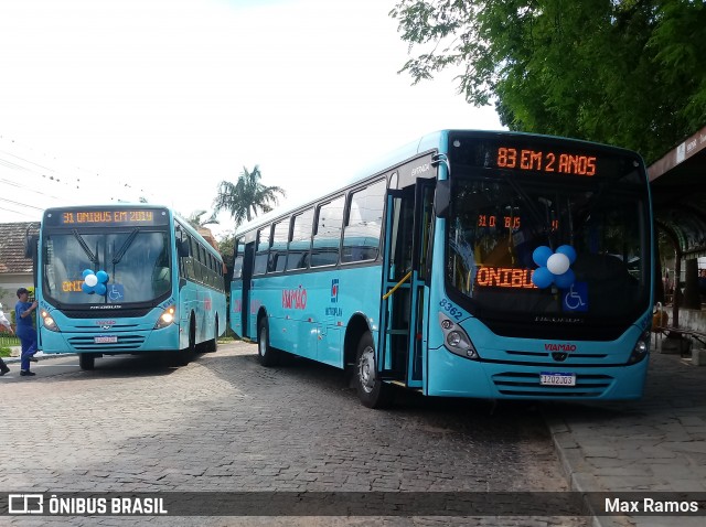 Empresa de Transporte Coletivo Viamão 8362 na cidade de Viamão, Rio Grande do Sul, Brasil, por Max Ramos. Número da foto: #7207751.