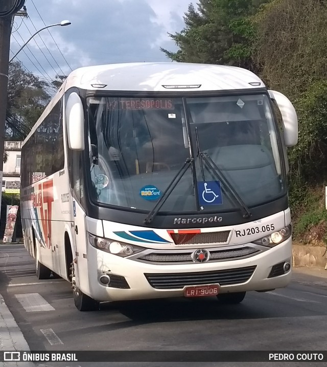 Viação Teresópolis RJ 203.065 na cidade de Teresópolis, Rio de Janeiro, Brasil, por PEDRO COUTO. Número da foto: #7209892.