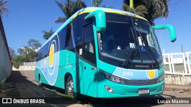 Doce Rio Fretamento e Turismo 5900 na cidade de Sarzedo, Minas Gerais, Brasil, por Lucas Máximo. ID da foto: 7209411.