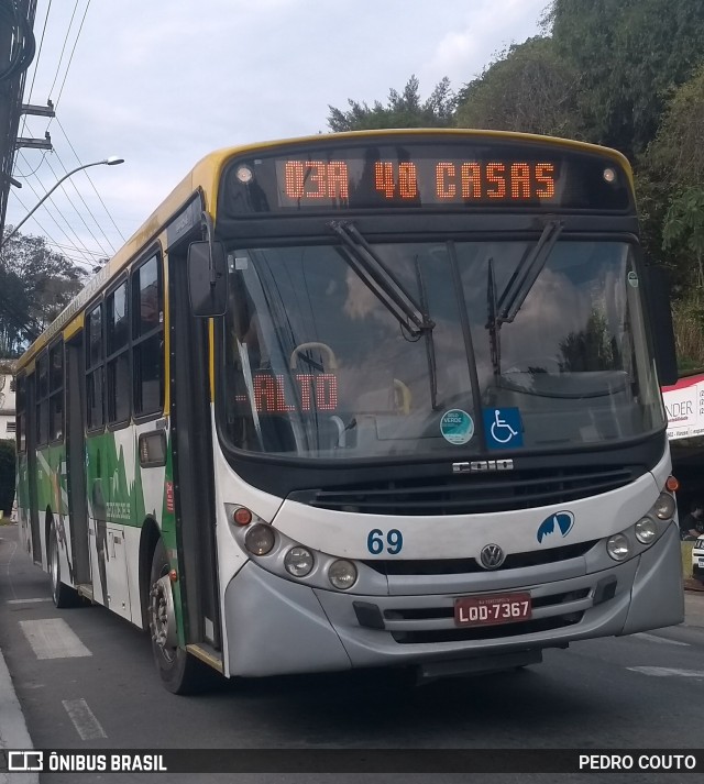 Viação Dedo de Deus 69 na cidade de Teresópolis, Rio de Janeiro, Brasil, por PEDRO COUTO. Número da foto: #7208960.