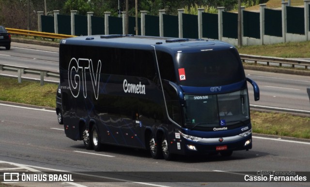 Viação Cometa 17328 na cidade de Campinas, São Paulo, Brasil, por Cassio Fernandes. ID da foto: 7210307.