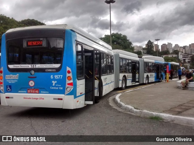 Viação Cidade Dutra 6 1577 na cidade de São Paulo, São Paulo, Brasil, por Gustavo Oliveira. Número da foto: #7210868.