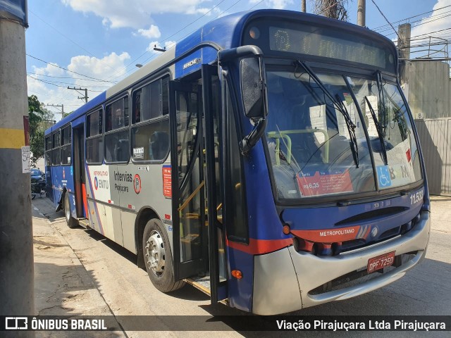 Viação Pirajuçara 11.533 na cidade de Taboão da Serra, São Paulo, Brasil, por Viação Pirajuçara Ltda Pirajuçara. Número da foto: #7207928.