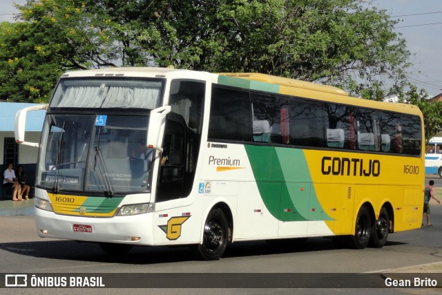 Empresa Gontijo de Transportes 16010 na cidade de Teresina, Piauí, Brasil, por Gean Brito. ID da foto: 7209478.