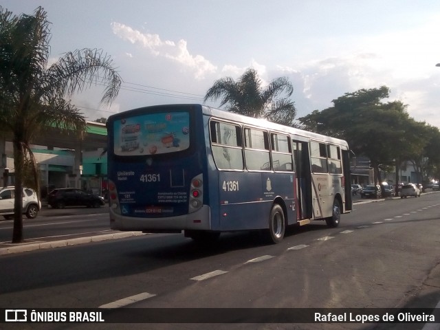 Radial Transporte Coletivo 41.361 na cidade de São Paulo, São Paulo, Brasil, por Rafael Lopes de Oliveira. ID da foto: 7207682.