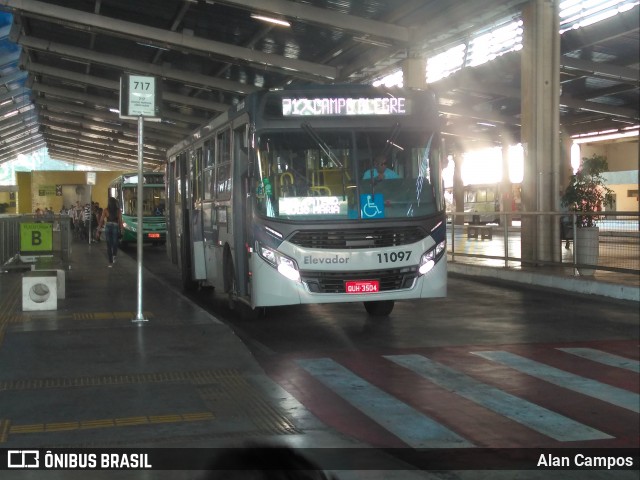 Auto Omnibus Floramar 11097 na cidade de Belo Horizonte, Minas Gerais, Brasil, por Alan Campos. Número da foto: #7212732.