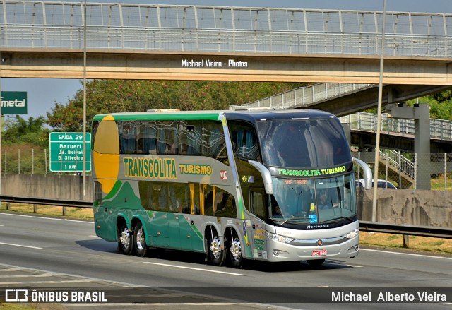 Transcolita Turismo 4000 na cidade de Barueri, São Paulo, Brasil, por Michael  Alberto Vieira. Número da foto: #7211253.
