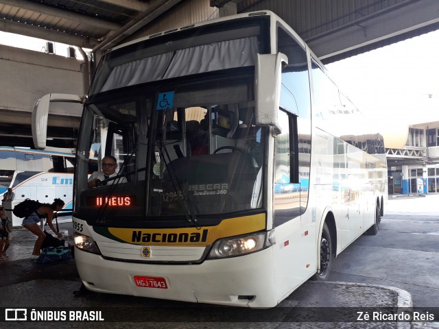 Viação Nacional 12955 na cidade de Rio de Janeiro, Rio de Janeiro, Brasil, por Zé Ricardo Reis. ID da foto: 7212052.