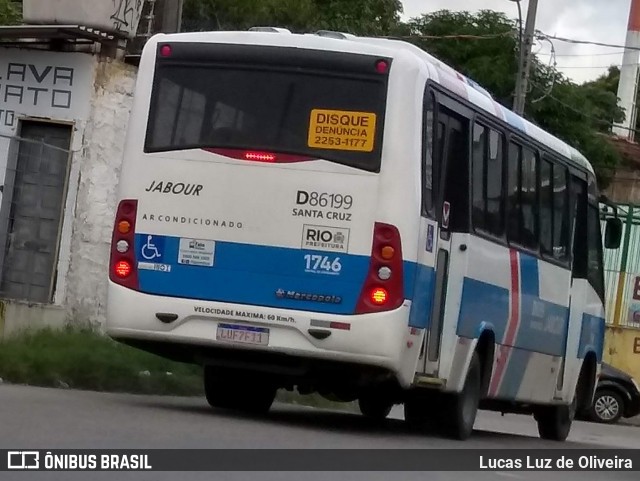 Auto Viação Jabour D86199 na cidade de Rio de Janeiro, Rio de Janeiro, Brasil, por Lucas Luz de Oliveira. Número da foto: #7212096.