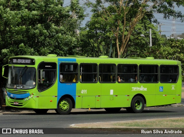 Taguatur - Taguatinga Transporte e Turismo 03411 na cidade de Teresina, Piauí, Brasil, por Ruan Silva Andrade. ID da foto: 7211918.