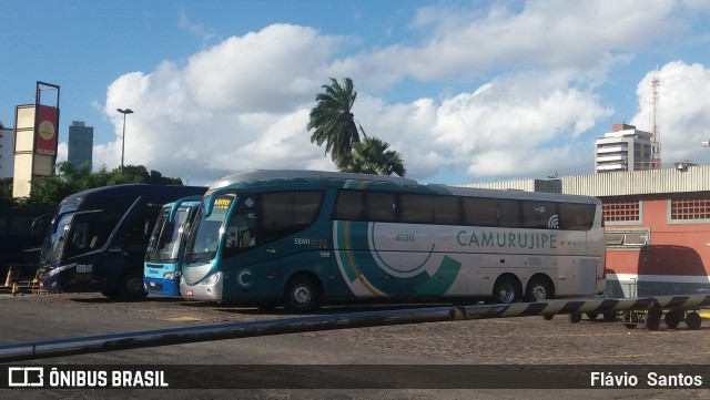 Auto Viação Camurujipe 4030 na cidade de Feira de Santana, Bahia, Brasil, por Flávio  Santos. ID da foto: 7211184.