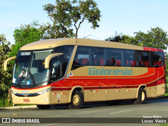 Auto Viação Goianésia 166003-1 na cidade de Brasília, Distrito Federal, Brasil, por Lucas Vieira. Número da foto: #7212512.