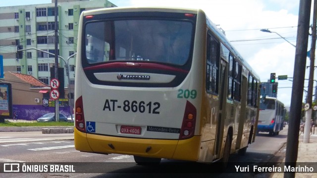 Empresa de Transportes Nova Marambaia AT-86612 na cidade de Belém, Pará, Brasil, por Yuri Ferreira Marinho. ID da foto: 7211654.