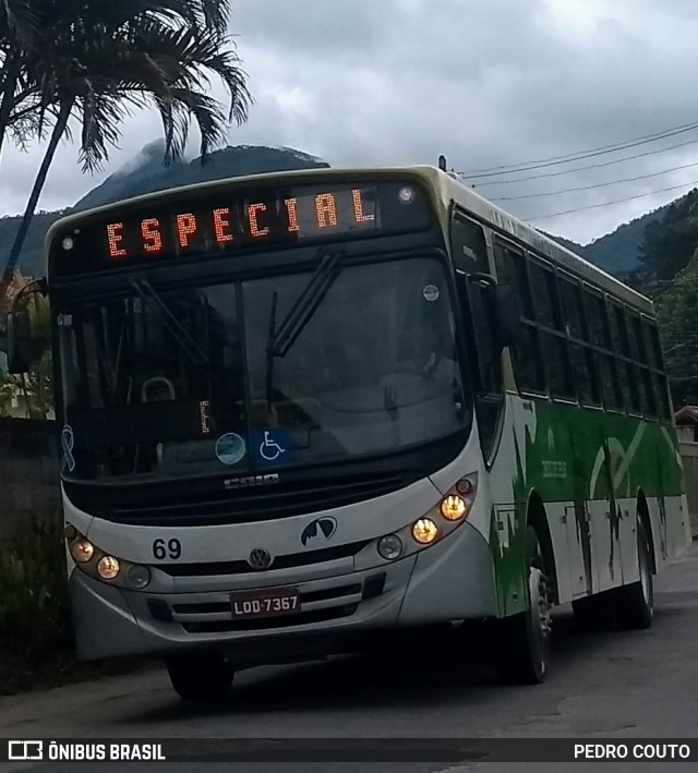 Viação Dedo de Deus 69 na cidade de Teresópolis, Rio de Janeiro, Brasil, por PEDRO COUTO. ID da foto: 7213931.