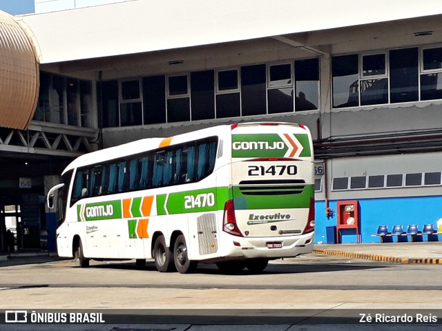 Empresa Gontijo de Transportes 21470 na cidade de Rio de Janeiro, Rio de Janeiro, Brasil, por Zé Ricardo Reis. Número da foto: #7212059.
