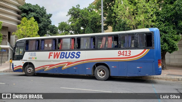 FWBuss 9413 na cidade de Belo Horizonte, Minas Gerais, Brasil, por Luiz Silva. ID da foto: 7211974.