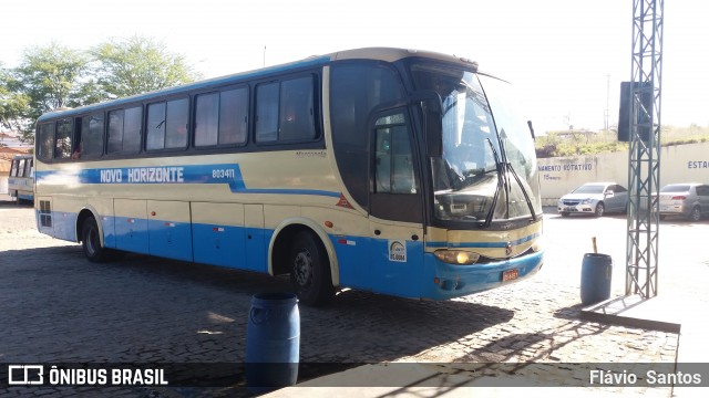 Viação Novo Horizonte 803411 na cidade de Brumado, Bahia, Brasil, por Flávio  Santos. Número da foto: #7214087.