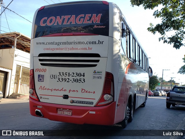 Contagem Turismo 19000 na cidade de Belo Horizonte, Minas Gerais, Brasil, por Luiz Silva. ID da foto: 7216085.