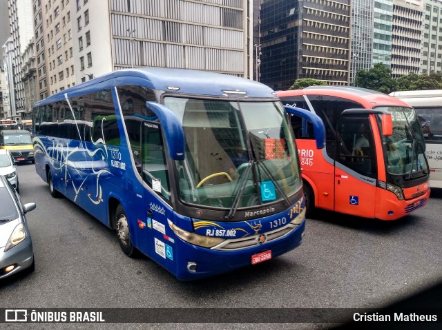 MK Fretamento e Turismo RJ 857.002 na cidade de Rio de Janeiro, Rio de Janeiro, Brasil, por Cristian Matheus. Número da foto: #7215072.