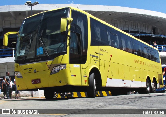 Viação Itapemirim 48113 na cidade de Aparecida, São Paulo, Brasil, por Isaias Ralen. Número da foto: #7215526.