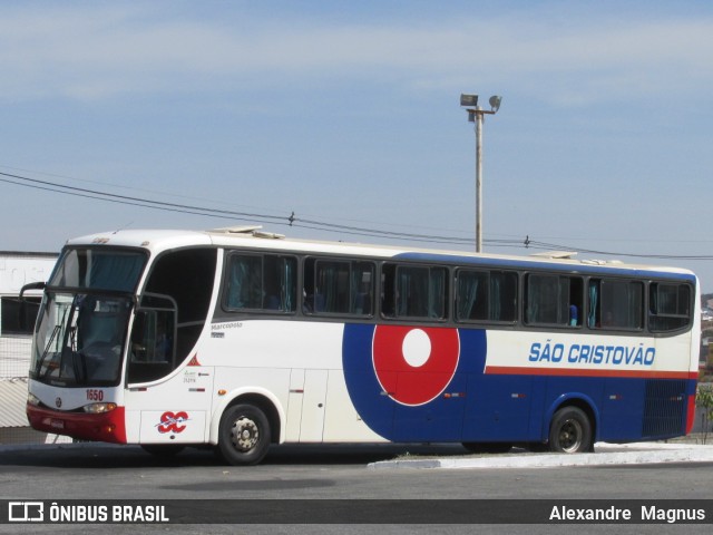 Viação São Cristóvão 1650 na cidade de Nova Serrana, Minas Gerais, Brasil, por Alexandre  Magnus. ID da foto: 7215152.