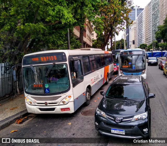 Evanil Transportes e Turismo RJ 132.052 na cidade de Rio de Janeiro, Rio de Janeiro, Brasil, por Cristian Matheus. ID da foto: 7215056.