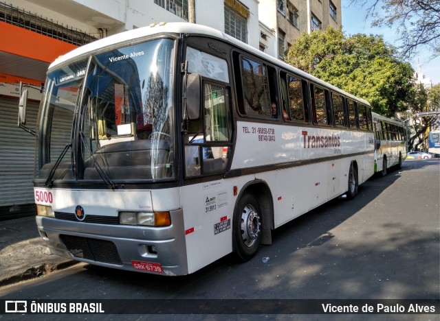 Transantos Turismo 5000 na cidade de Belo Horizonte, Minas Gerais, Brasil, por Vicente de Paulo Alves. ID da foto: 7215483.