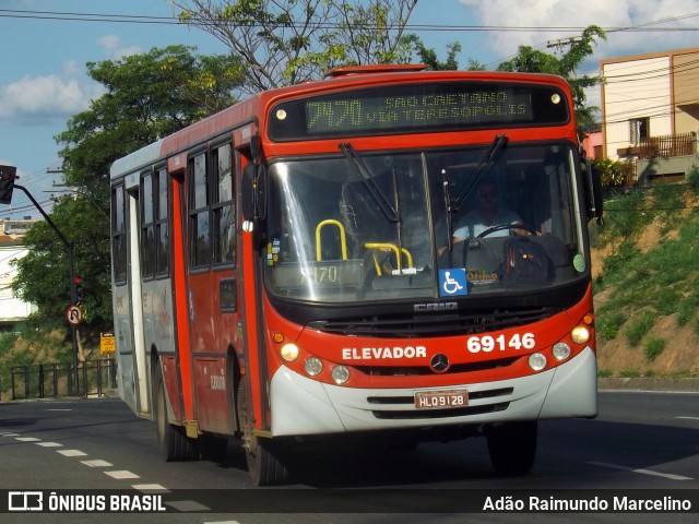 Viação Santa Edwiges 69146 na cidade de Belo Horizonte, Minas Gerais, Brasil, por Adão Raimundo Marcelino. ID da foto: 7216250.