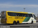 Empresa Gontijo de Transportes 18755 na cidade de Nova Serrana, Minas Gerais, Brasil, por Alexandre  Magnus. Número da foto: #7215189.