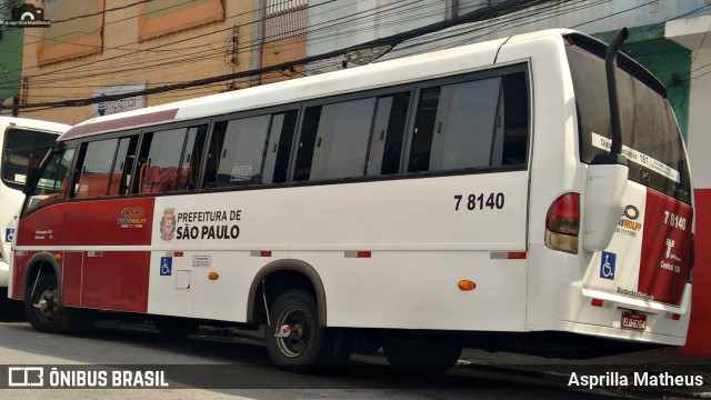 Transwolff Transportes e Turismo 7 8140 na cidade de São Paulo, São Paulo, Brasil, por Asprilla Matheus. ID da foto: 7218465.