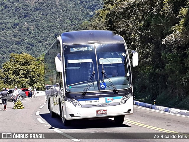 Auto Viação 1001 RJ 108.1089 na cidade de Guapimirim, Rio de Janeiro, Brasil, por Zé Ricardo Reis. Número da foto: #7216867.