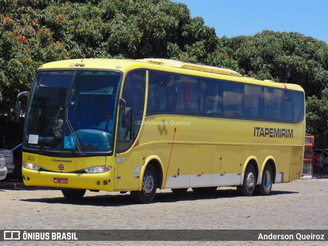 Viação Itapemirim 5033 na cidade de Vitória da Conquista, Bahia, Brasil, por Anderson Queiroz. ID da foto: 7218427.