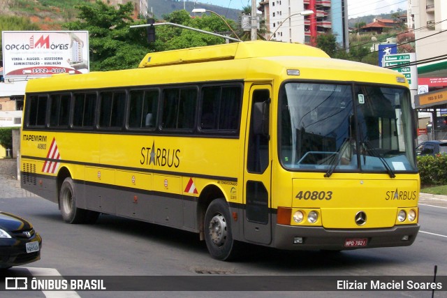 Viação Itapemirim 40803 na cidade de Cachoeiro de Itapemirim, Espírito Santo, Brasil, por Eliziar Maciel Soares. ID da foto: 7216877.