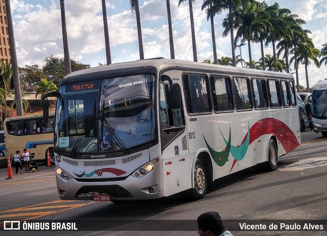 Trectur 5012 na cidade de Aparecida, São Paulo, Brasil, por Vicente de Paulo Alves. ID da foto: 7218546.