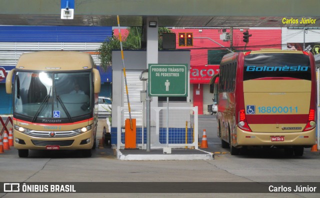 Auto Viação Goianésia 176003-2 na cidade de Goiânia, Goiás, Brasil, por Carlos Júnior. Número da foto: #7217331.