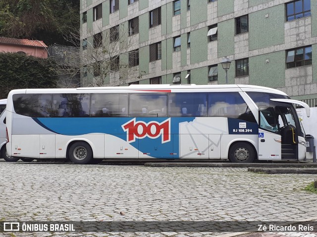 Auto Viação 1001 RJ 108.394 na cidade de Petrópolis, Rio de Janeiro, Brasil, por Zé Ricardo Reis. Número da foto: #7216848.