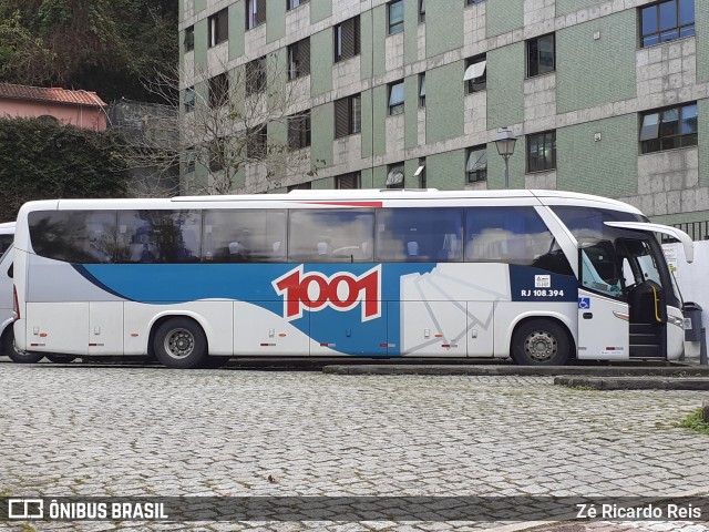 Auto Viação 1001 RJ 108.394 na cidade de Petrópolis, Rio de Janeiro, Brasil, por Zé Ricardo Reis. ID da foto: 7216848.