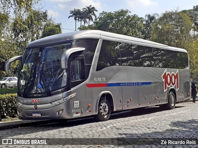Auto Viação 1001 RJ 108.178 na cidade de Petrópolis, Rio de Janeiro, Brasil, por Zé Ricardo Reis. Número da foto: #7216840.