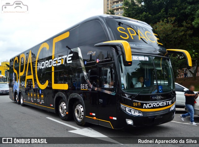 Expresso Nordeste 5615 na cidade de São Paulo, São Paulo, Brasil, por Rudnei Aparecido da Silva. ID da foto: 7283995.