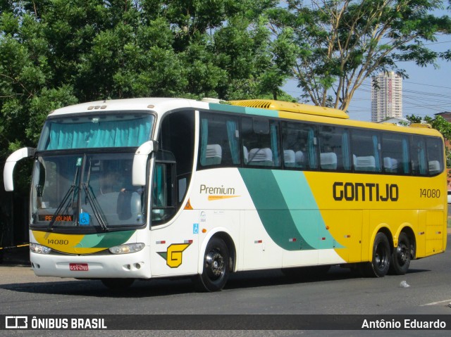 Empresa Gontijo de Transportes 14080 na cidade de Teresina, Piauí, Brasil, por Eduardo Silva Araújo. ID da foto: 7285025.