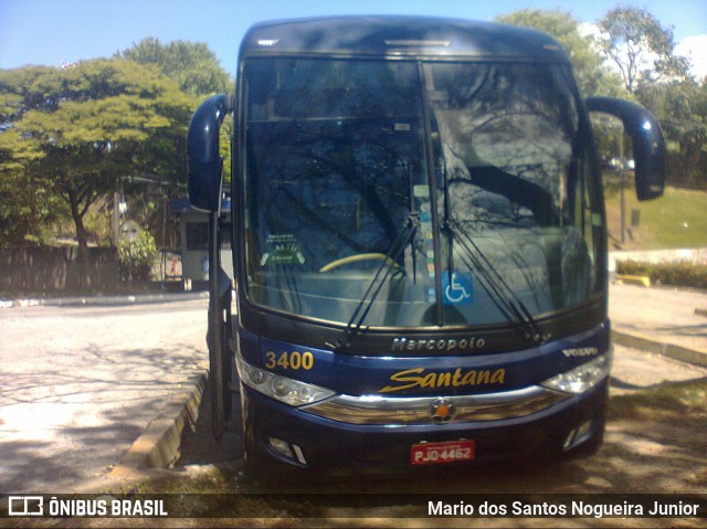 Empresas de Transportes Santana e São Paulo 3400 na cidade de Salvador, Bahia, Brasil, por Mario dos Santos Nogueira Junior. ID da foto: 7284536.