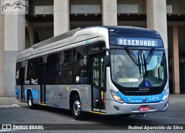 Transwolff Transportes e Turismo 6 6778 na cidade de São Paulo, São Paulo, Brasil, por Rudnei Aparecido da Silva. ID da foto: 7283962.