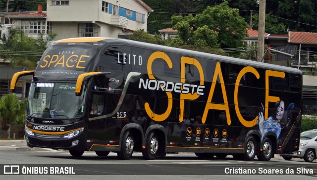 Expresso Nordeste 5615 na cidade de São Paulo, São Paulo, Brasil, por Cristiano Soares da Silva. ID da foto: 7284237.