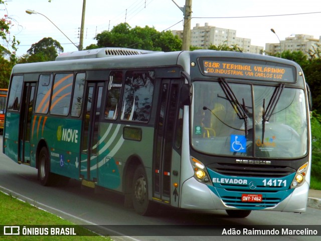 Expresso Unir 14171 na cidade de Contagem, Minas Gerais, Brasil, por Adão Raimundo Marcelino. Número da foto: #7284782.