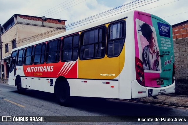 Autotrans > Turilessa 1760 na cidade de Itaúna, Minas Gerais, Brasil, por Vicente de Paulo Alves. Número da foto: #7283935.